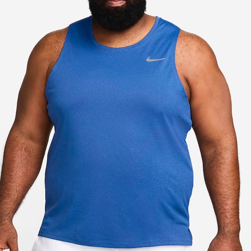 Nike Miler Men's Dri-FIT Running Tank - Picture 5 of 6
